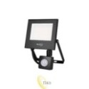 LED prožektorius SMD Tiga 30W 4500K juodas PIR