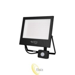 LED prožektorius SMD Tiga2 100W 4500K juodas PIR