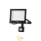 LED prožektorius SMD Tiga2 50W 4500K juodas PIR