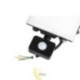 LED prožektorius SMD Ultron 30W PIR 4500K juodas
