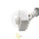 LED prožektorius SMD Vega 20W 4500K baltas PIR