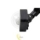 LED prožektorius SMD Vega 50W 4500K juodas su PIR jutikliu