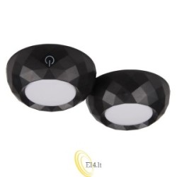 LED šviestuvas po spintele 2x 2LED 4000K juodas