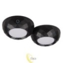 LED šviestuvas po spintele 2x 2LED 4000K juodas