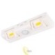 LED pošvietimo lempa 2x COB PIR 4000K