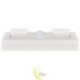 LED pošvietimo lempa 2x COB PIR 4000K