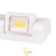LED pošvietimo lempa 2x COB PIR 4000K