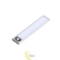 Pošvietė LED USB PIR 20 cm 1 W, sidabrinė