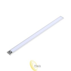 Pošvietė LED USB PIR 40 cm, 2 W, sidabrinė