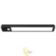 Pošvietė LED USB PIR Kumo 20 cm 1 W juoda