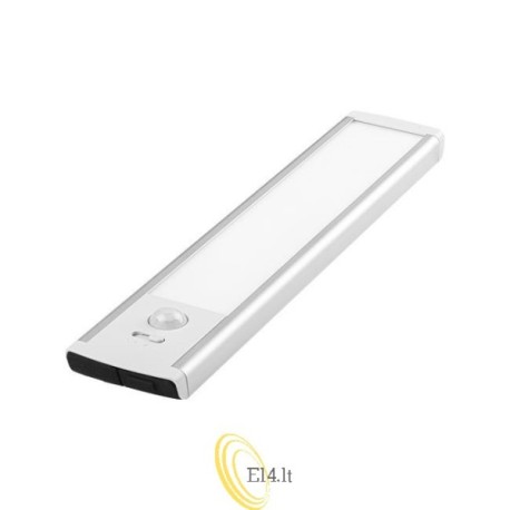 Pošvietė USB PIR Kumo 20 cm 1 W sidabrinė