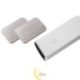 Pošvietė USB PIR Kumo 20 cm 1 W sidabrinė