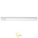 Pošvietė LED USB PIR Kumo 30 cm 2 W sidabrinė