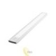 Po spintelės lempa USB PIR Kumo 40 cm 2,5 W sidabrinė