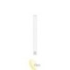 Pošvietė LED USB PIR Kumo 50 cm 3 W sidabrinė
