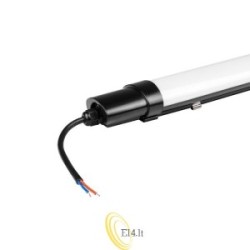 LED lempa IP65 120 cm 36 W 6500 K juoda