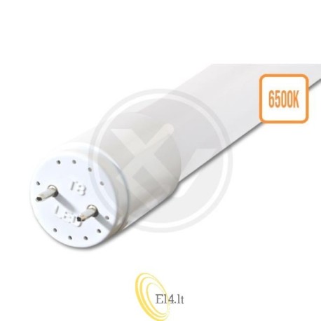 LED vamzdelis T8 Nano 60 cm 6500K 9W 230V dvipusis