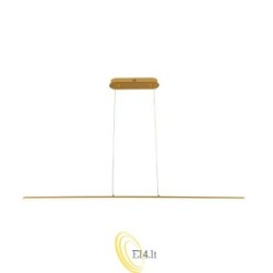Pakabinama LED lempa Kiki 20W 120cm 4000K auksinė