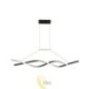 Pakabinama LED lempa Kono 33W 100cm 4000K juoda