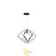 Pakabinama LED lempa Mesto 39W 47x35cm 4000K juoda