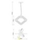 Pakabinama LED lempa Mesto 39W 47x35cm 4000K juoda