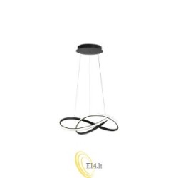 Pakabinama LED lempa Tavi 30W 50cm 4000K juoda