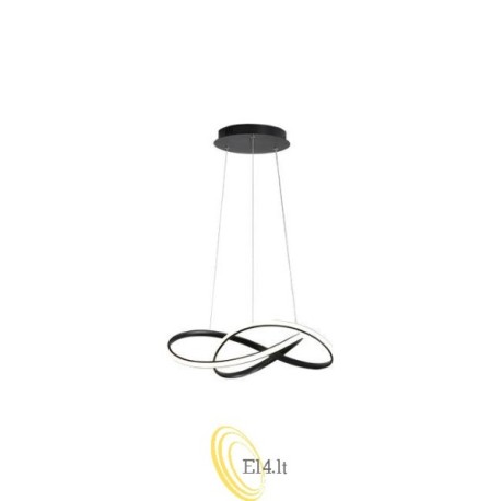 Pakabinama LED lempa Tavi 30W 50cm 4000K juoda