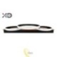 LED sietynas 25W 58x26cm 4000K juodas