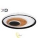 LED sietynas 29W 40cm 4000K juodas