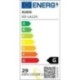 LED sietynas 29W 40cm 4000K juodas