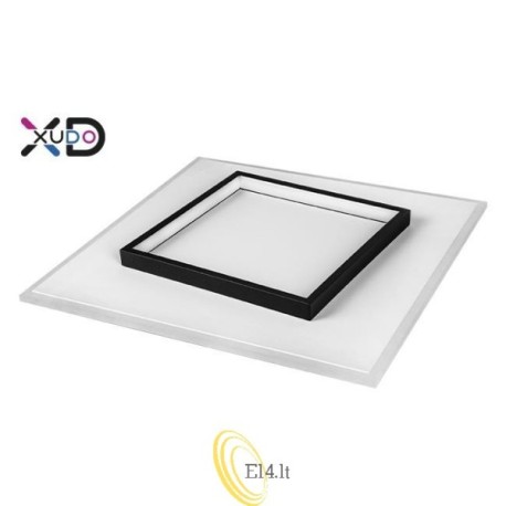 LED sietynas 32W 40x40cm 4000K juodas