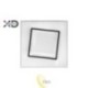 LED sietynas 32W 40x40cm 4000K juodas