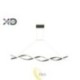 LED sietynas 37W 120cm 4000K juodas