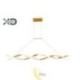 LED sietynas 37W 120cm 4000K auksinis