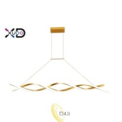 LED sietynas 37W 120cm 4000K auksinis