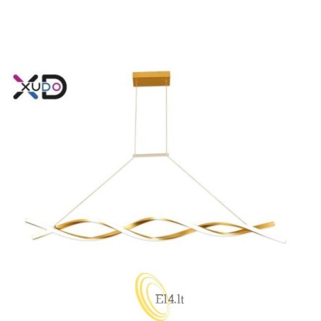 LED sietynas 37W 120cm 4000K auksinis