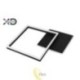 LED sietynas 40W 55x47cm 4000K juodas