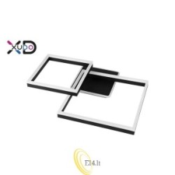 LED sietynas 55W 65x50cm 4000K juodas
