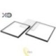 LED sietynas 57W 79x58cm juodas CCT su nuotolinio valdymo pultu