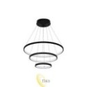 LED sietynas Coma 20/40/60cm 77W juodas