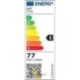 LED sietynas Coma 20/40/60cm 77W juodas