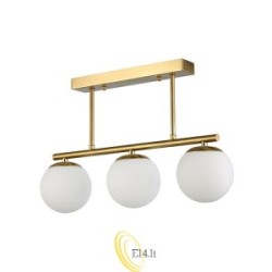 LED sietynas E27 Bali-12 47 cm x3 auksinis
