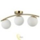 LED sietynas E27 Bali-12 51 cm x3 auksinis