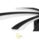 LED sietynas VIGOS 4000K 59x8cm 70W juodas su nuotolinio valdymo pultu