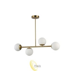 LED sietynas E27 Bali-12 75 cm x4 auksinis
