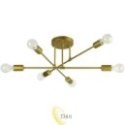 LED sietynas E27 Eliot 70 cm x6 auksinis