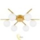 LED sietynas G9 Bali-10 58 cm x6 auksinis