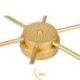 LED sietynas G9 Bali-10 58 cm x6 auksinis