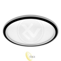 LED sietynas Galaxis Apollo 40x4cm 66W juodas