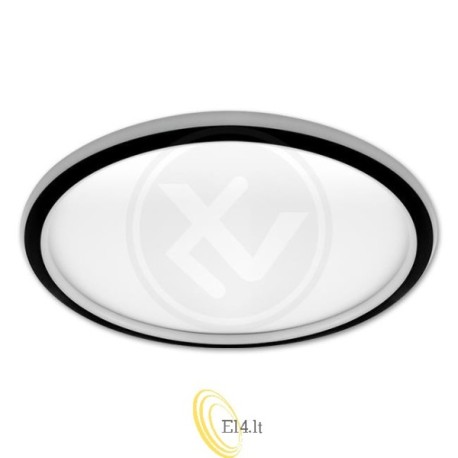 LED sietynas Galaxis Apollo 40x4cm 66W juodas